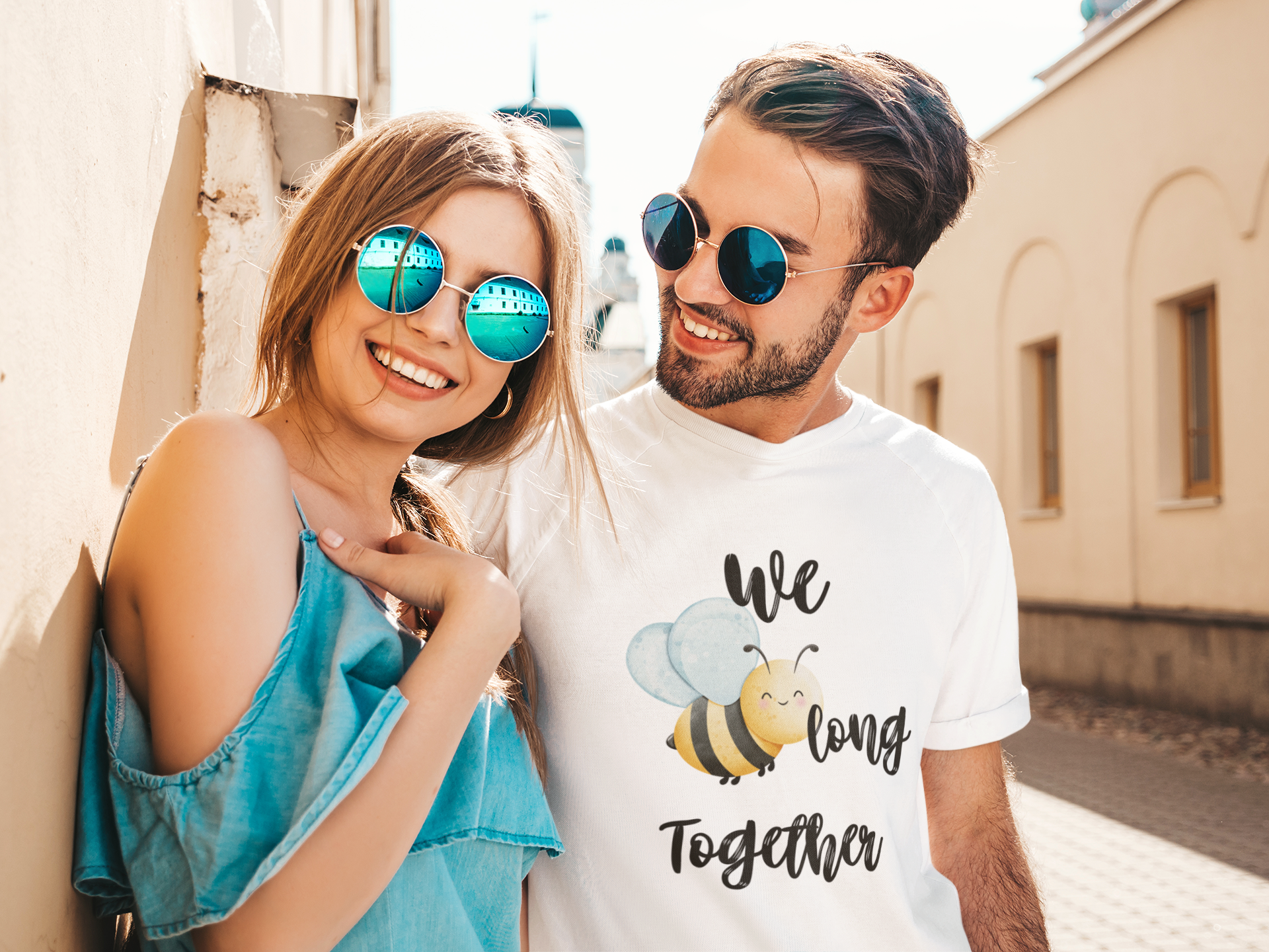 We Beelong Together- Unisex Premium t-shirt